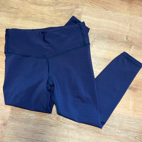 GAP Pants - GapFit striped high waisted leggings